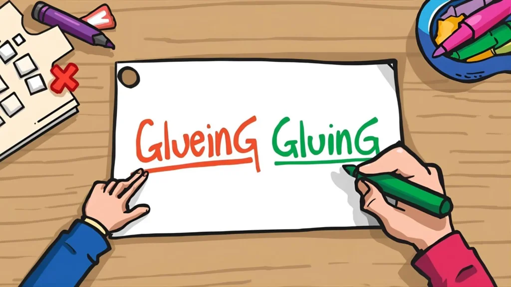 Common Mistakes with Gluing or Glueing