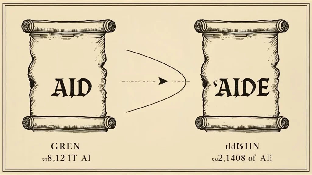 The Origin of Aide or Aid