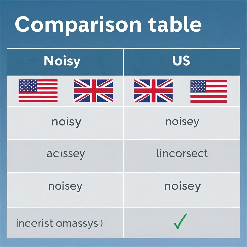 British English vs American English Spelling