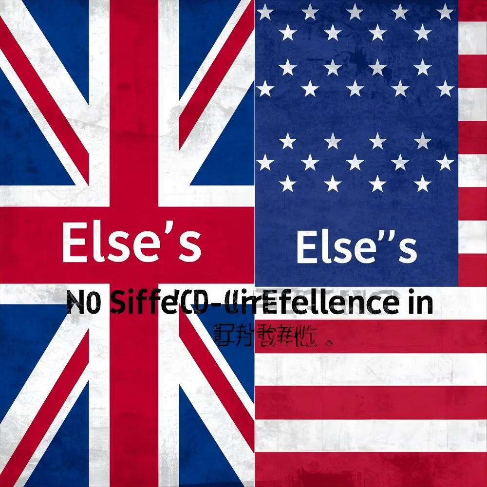 British English vs American English Spelling