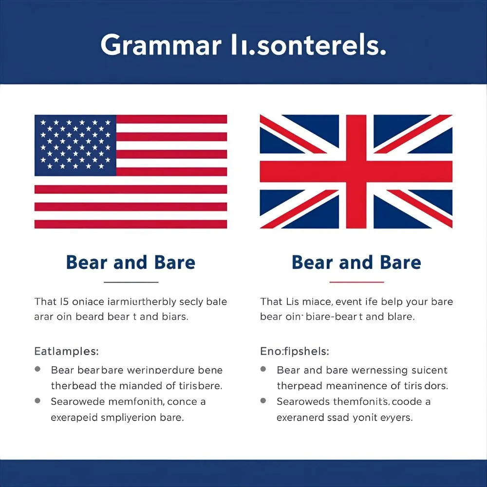 British English vs American English Spelling