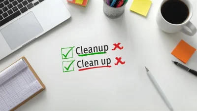 Cleanup or Clean Up