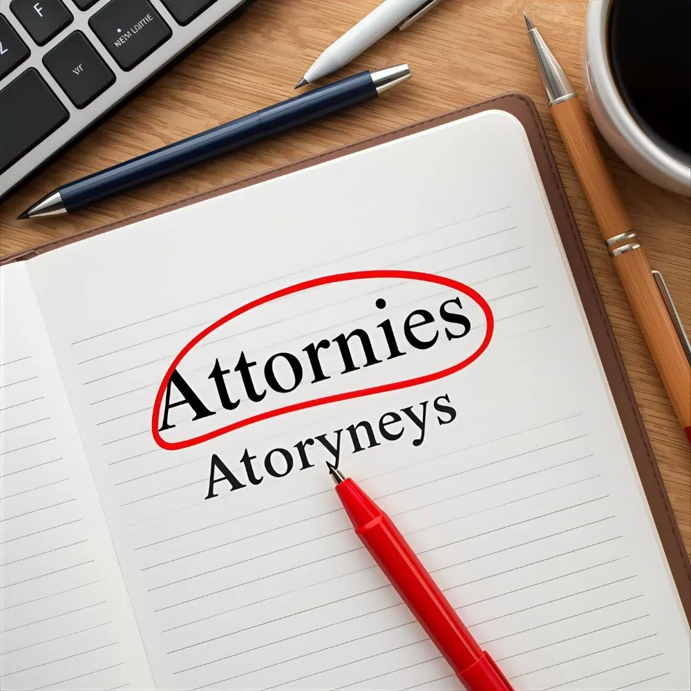 Common Mistakes with Attornies or Attorneys