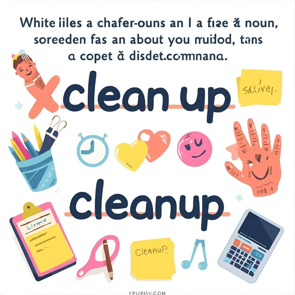 Common Mistakes with “Cleanup / Clean Up”