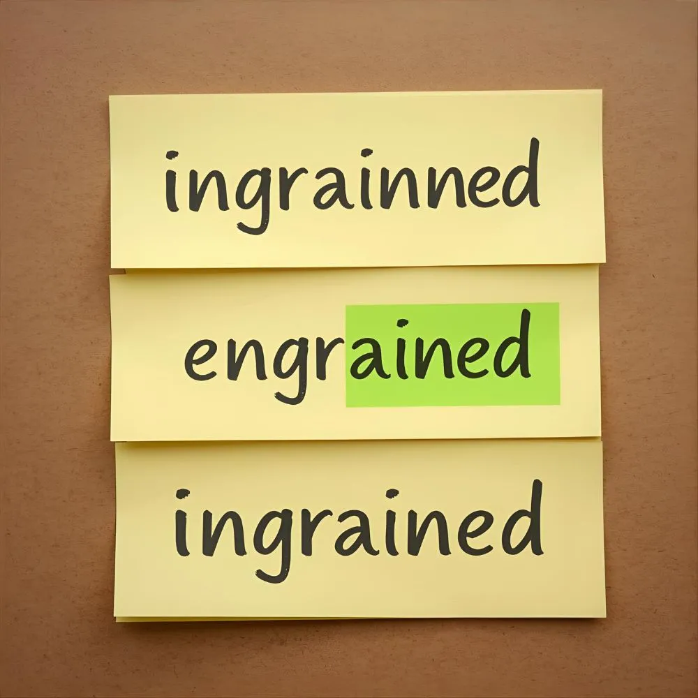 Common Mistakes with Ingrained or Engrained