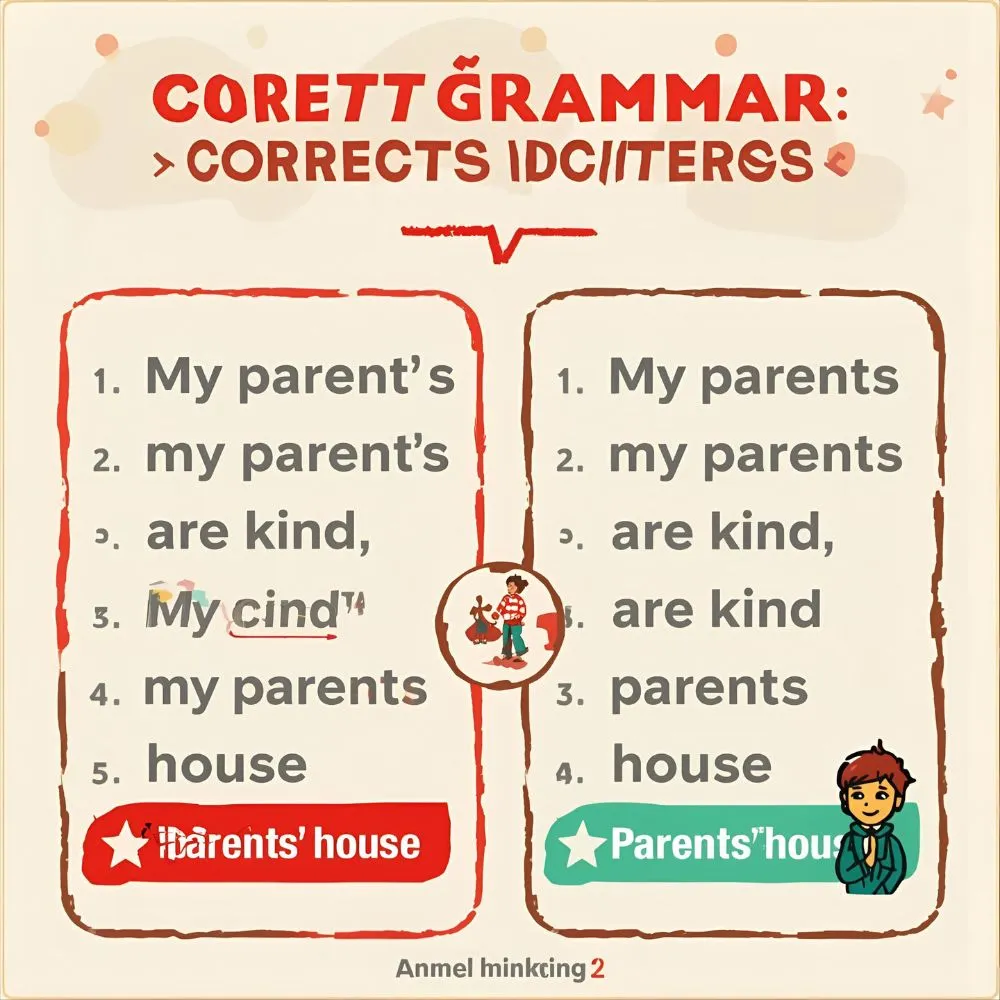 Common Mistakes with Parent’s or Parents’