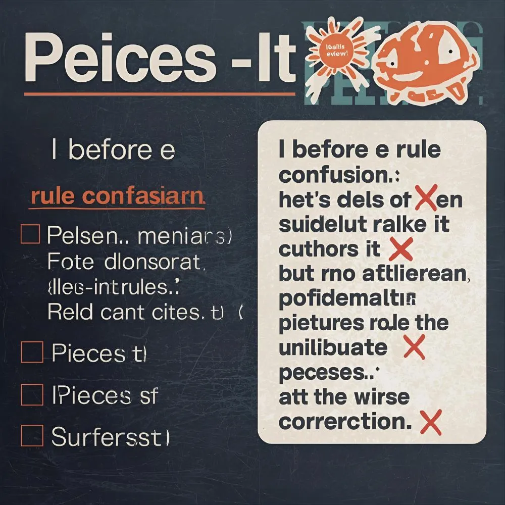 Common Mistakes with Pieces