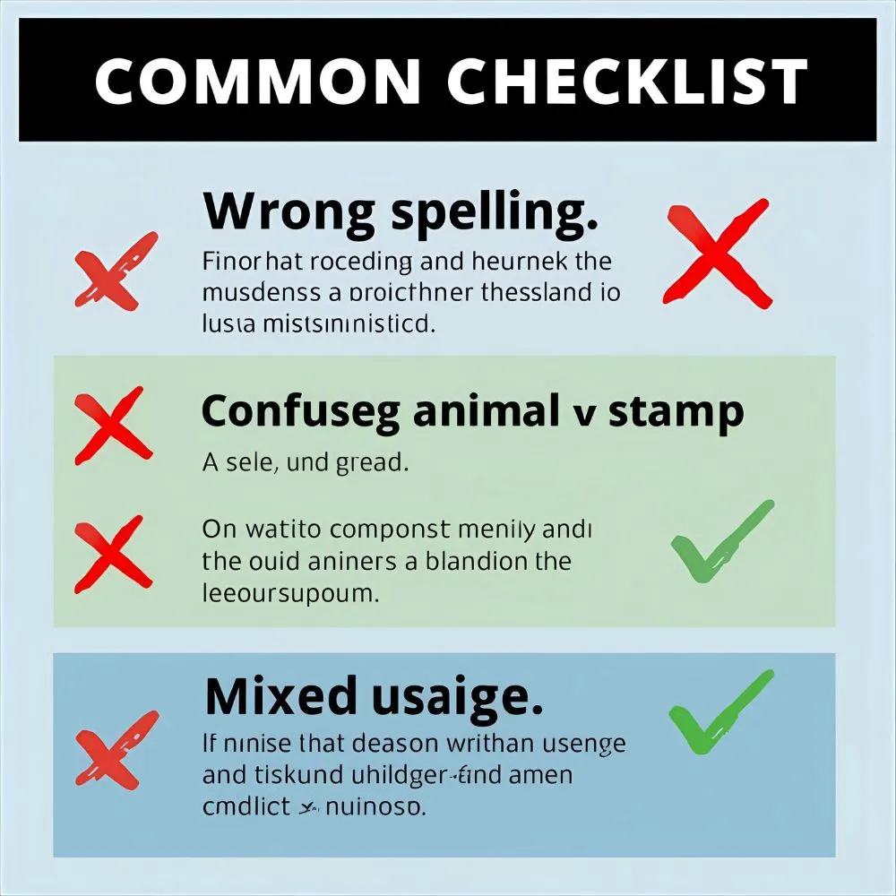 Common Mistakes with Seel or Seal