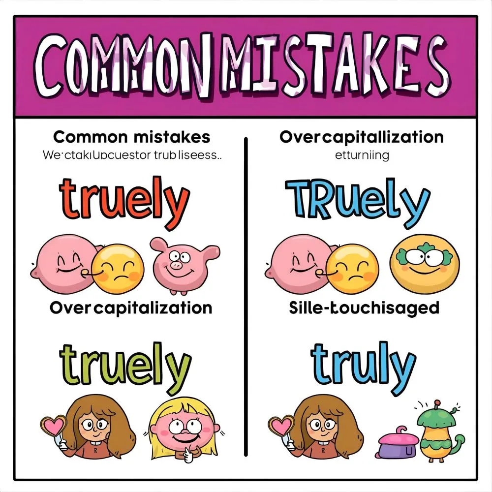 Common Mistakes with Truly or Truely