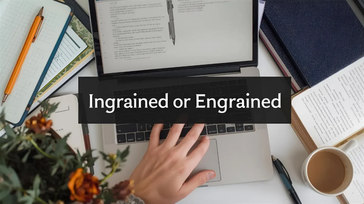 Ingrained or Engrained