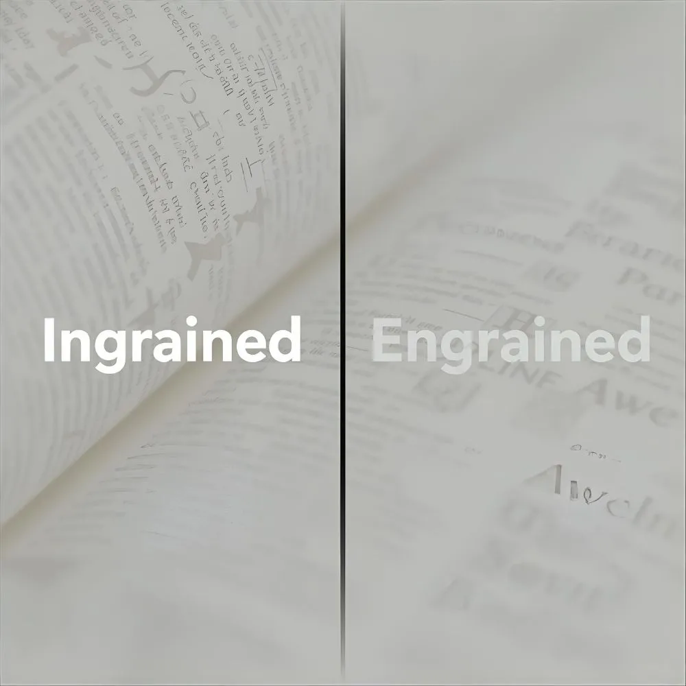 Ingrained or Engrained – Quick Answer