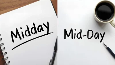 Midday or Mid-Day