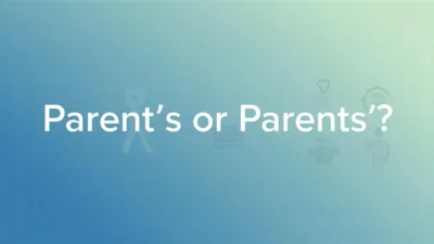 Parent’s or Parents’