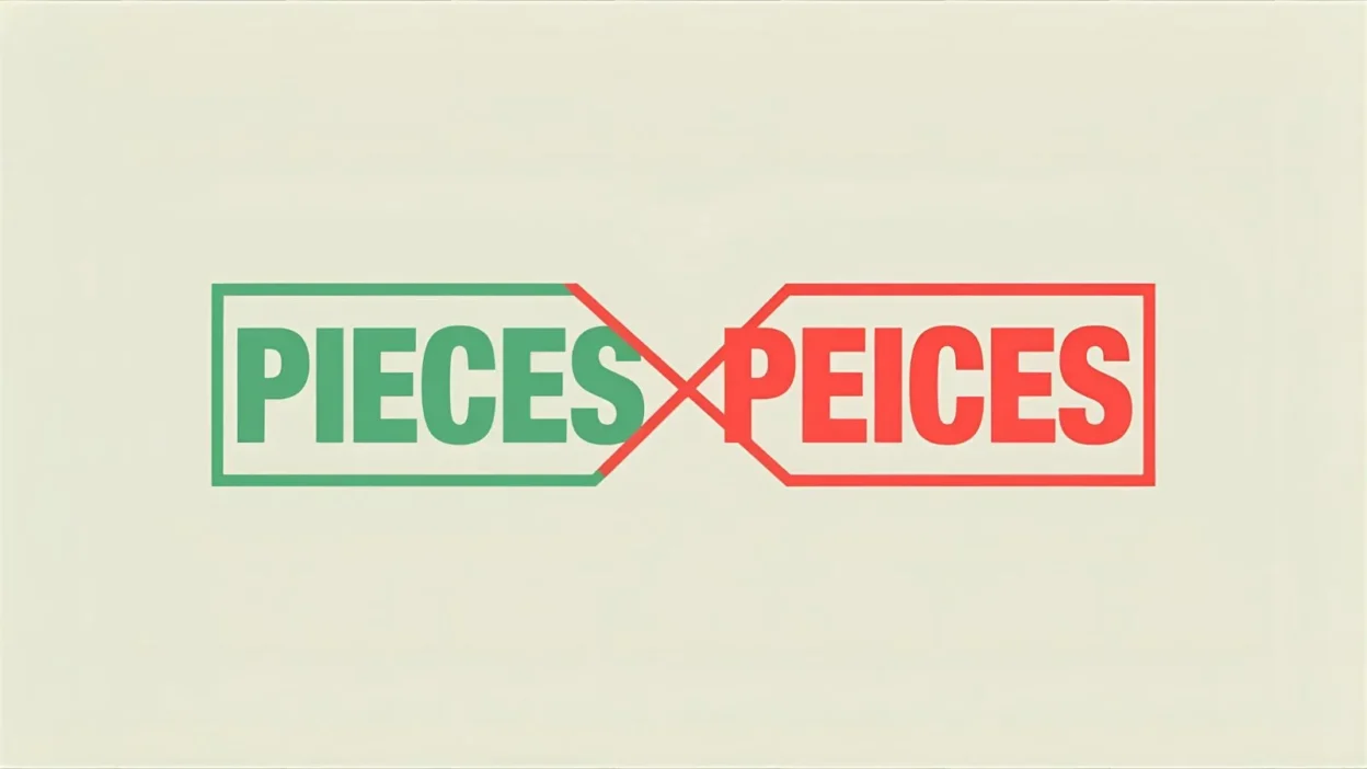Peices or Pieces