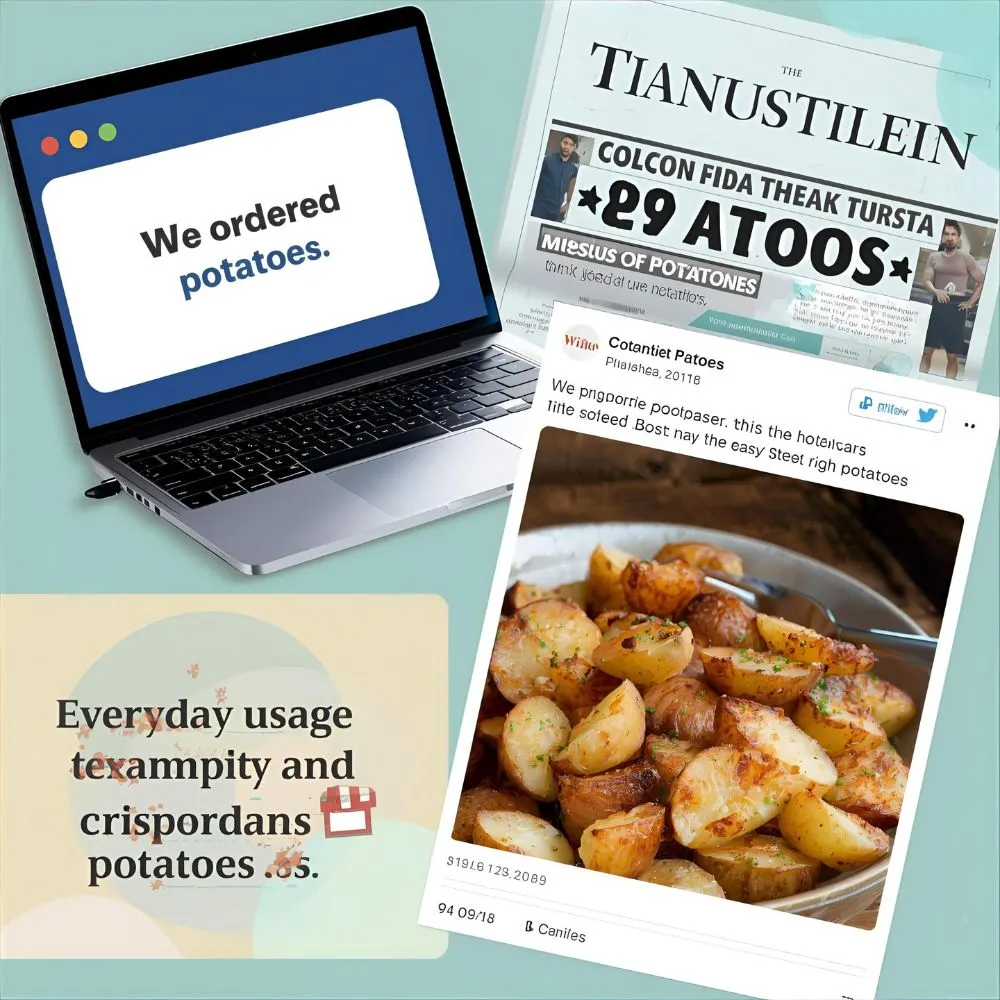 Common Mistakes with Potatoes or Potatos