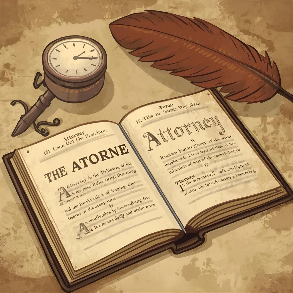The Origin of Attornies or Attorneys