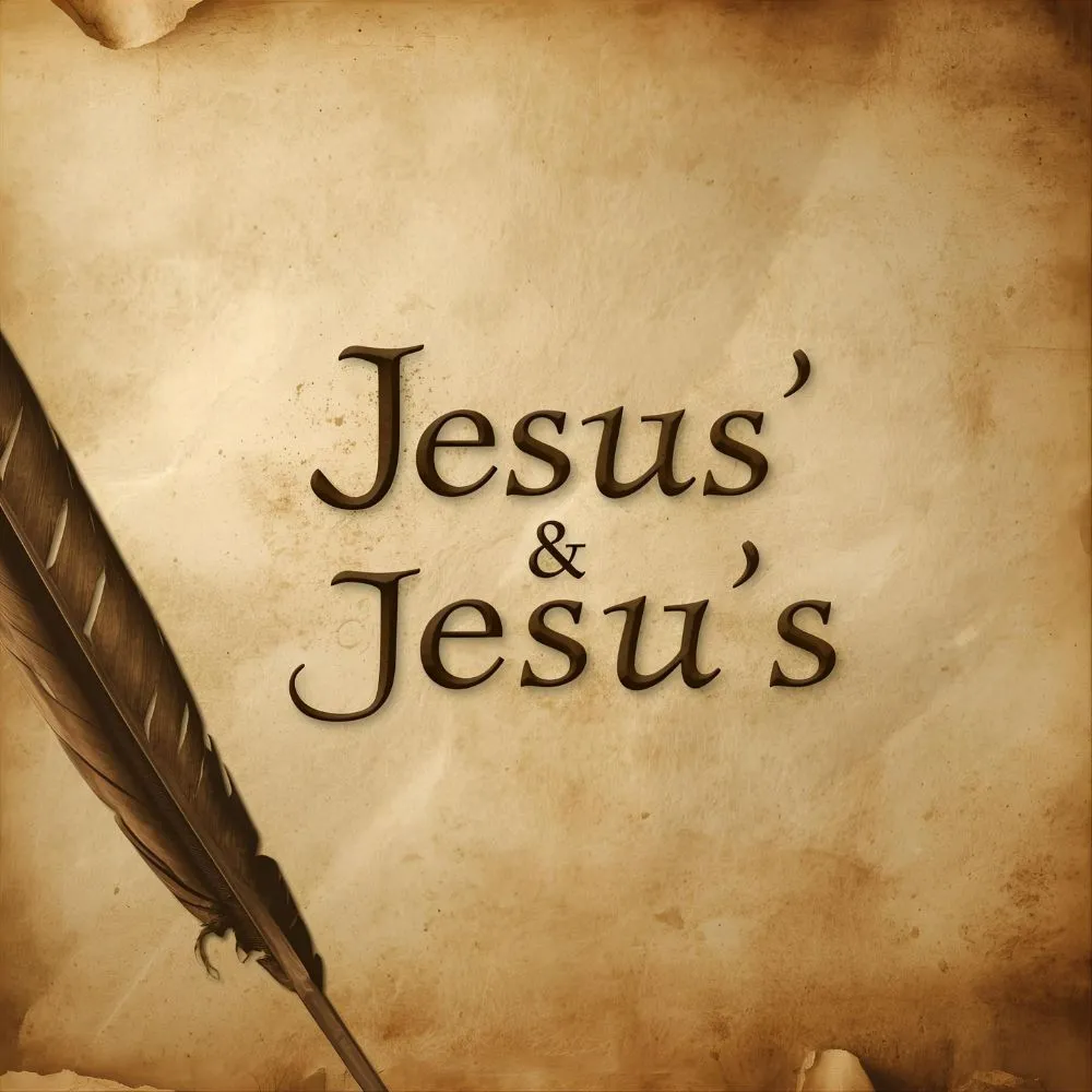 The Origin of Jesus’ or Jesus’s