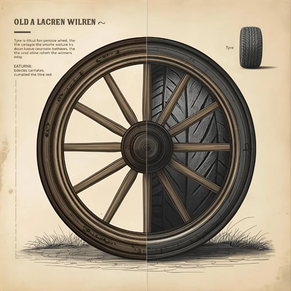 The Origin of Tyre or Tire