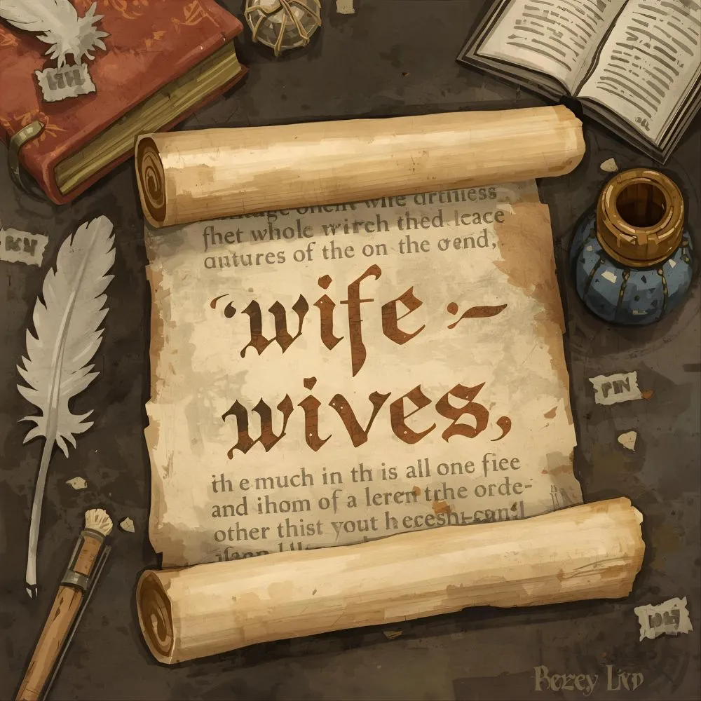The Origin of Wifes or Wives