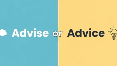 Advise or Advice