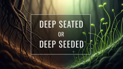Deep Seated or Deep Seeded