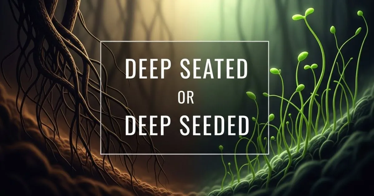 Deep Seated or Deep Seeded
