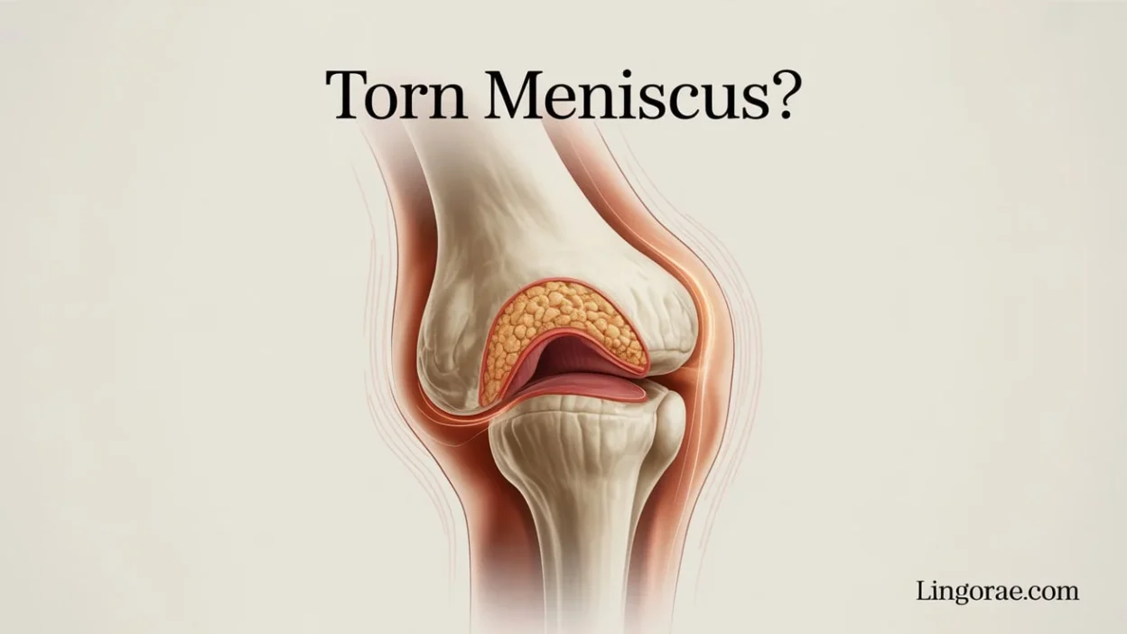torn meniscus look like